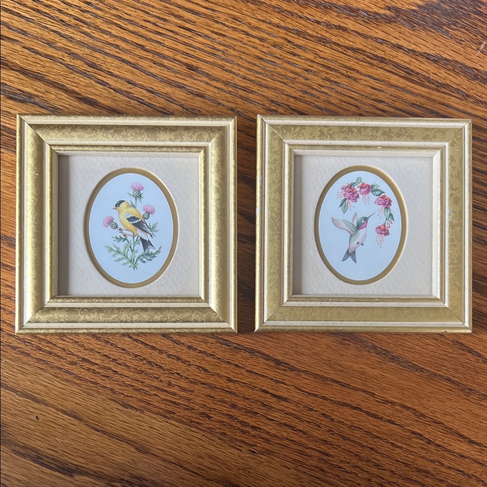 Kathy Seek Feathered Friends Heartfelt Collection - Goldfinch and Hummingbird - Picture 3 of 4